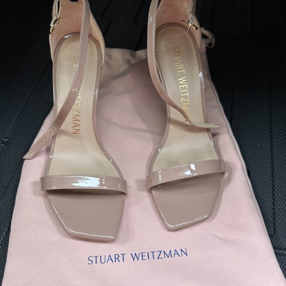 Stuart Weitzman - Sandle 75 Size 8.5 (Nude)